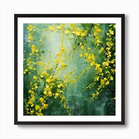 Yellow Flowers Art Print