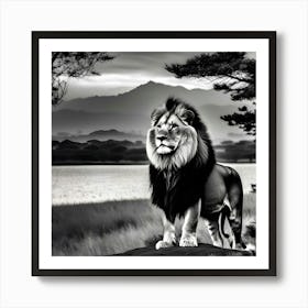 Lionnn 2 Art Print