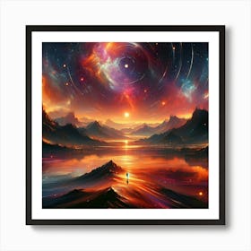 Astral Aura 7 Art Print