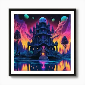 Castle In The Sky 9 Art Print