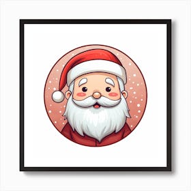 Santa Claus 11 Art Print