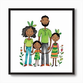 Family Portrait Art Print