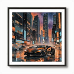 Car Art 238 Art Print