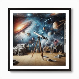 Astronomy Room Art Print