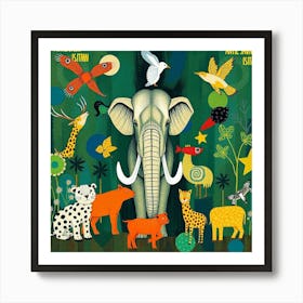 Wild Animals Poster