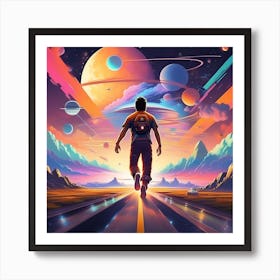 Space Odyssey Art Print