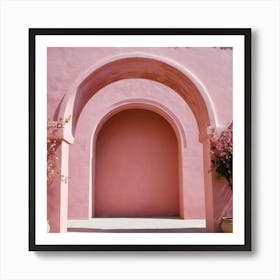 Pink Wall Stock Videos & Royalty-Free Footage Art Print