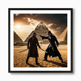 Sands Of Giza Art Print