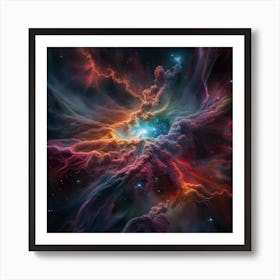 Nebula Art Print