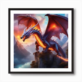 Fantasy Art 128 Art Print