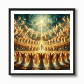 Angels Of Light 6 Art Print