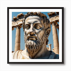 Bust Of Aphrodite Art Print