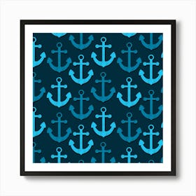 Anchors Art Print