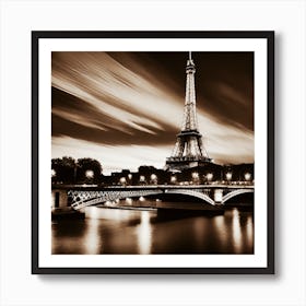 Paris Eiffel Tower 135 Art Print