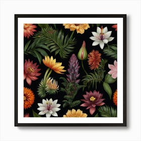 Floral Pattern Art Print