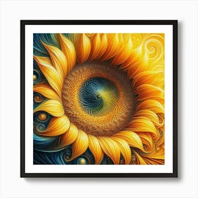 Sunflower 11 Art Print