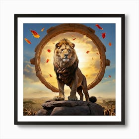 Lion King Art Print