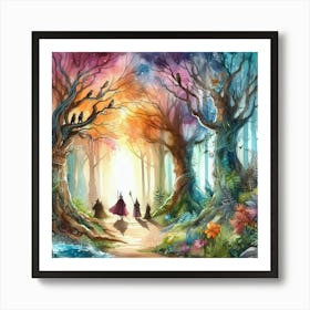 Wizard'S Path Art Print