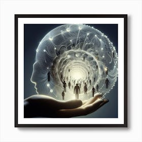 Human Brain 1 Art Print