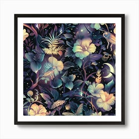 Flora And Fauna Art Print