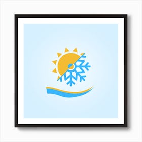 Climate Climate Change Seasons Art Print