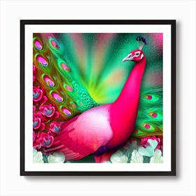 Peacock 2 Art Print