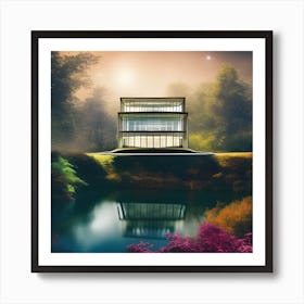 House In The Forest Art Print