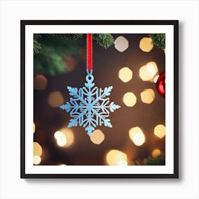 Snowflake Art Print