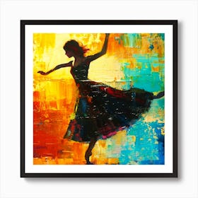 Dancing On The Edge - Dance Floor Art Print