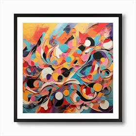 Abstract Painting 357 Art Print