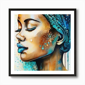 African Woman 2 Art Print