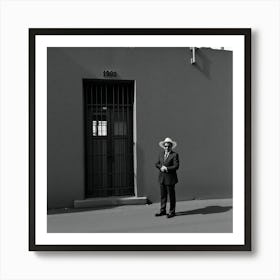 Man In A Suit Art Print