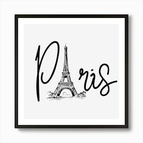 Travel paris 1 Art Print