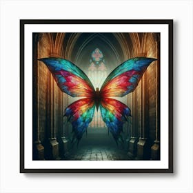 Colorful Butterfly 155 Art Print