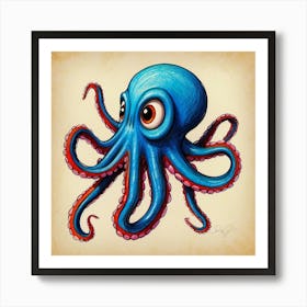 Octopus 109 Art Print