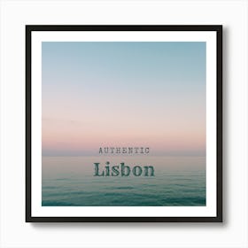 Authentic Lisbon I Art Print