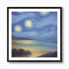 Starry Night Art Print