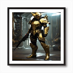 Golden Armor Affiche