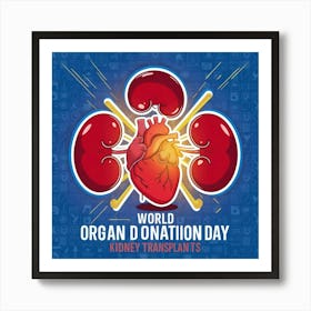 World Organ Donation Day Art Print