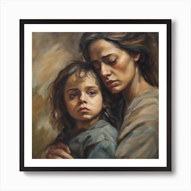 Mother And Child Art Print