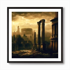 Roman City 1 Art Print