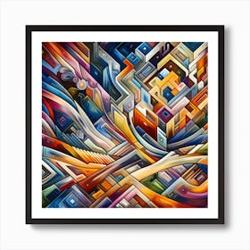 Abstract Painting 75 Art Print