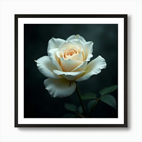 White Rose 1 Art Print