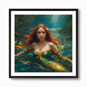 Little Mermaid Art Print