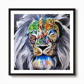 Simba! Art Print