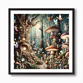 Fairy Forest Art Print