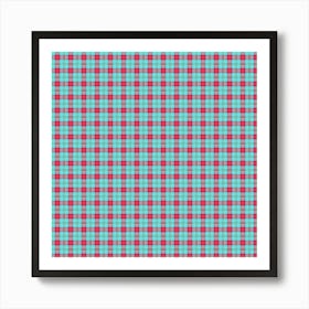 Checkered Fabric 4 Art Print