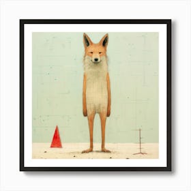 Cute Fox 1 Art Print