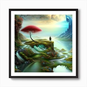 Undiscovered Land Art Print