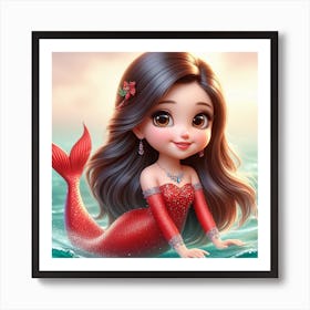 Mermaid 2 Art Print